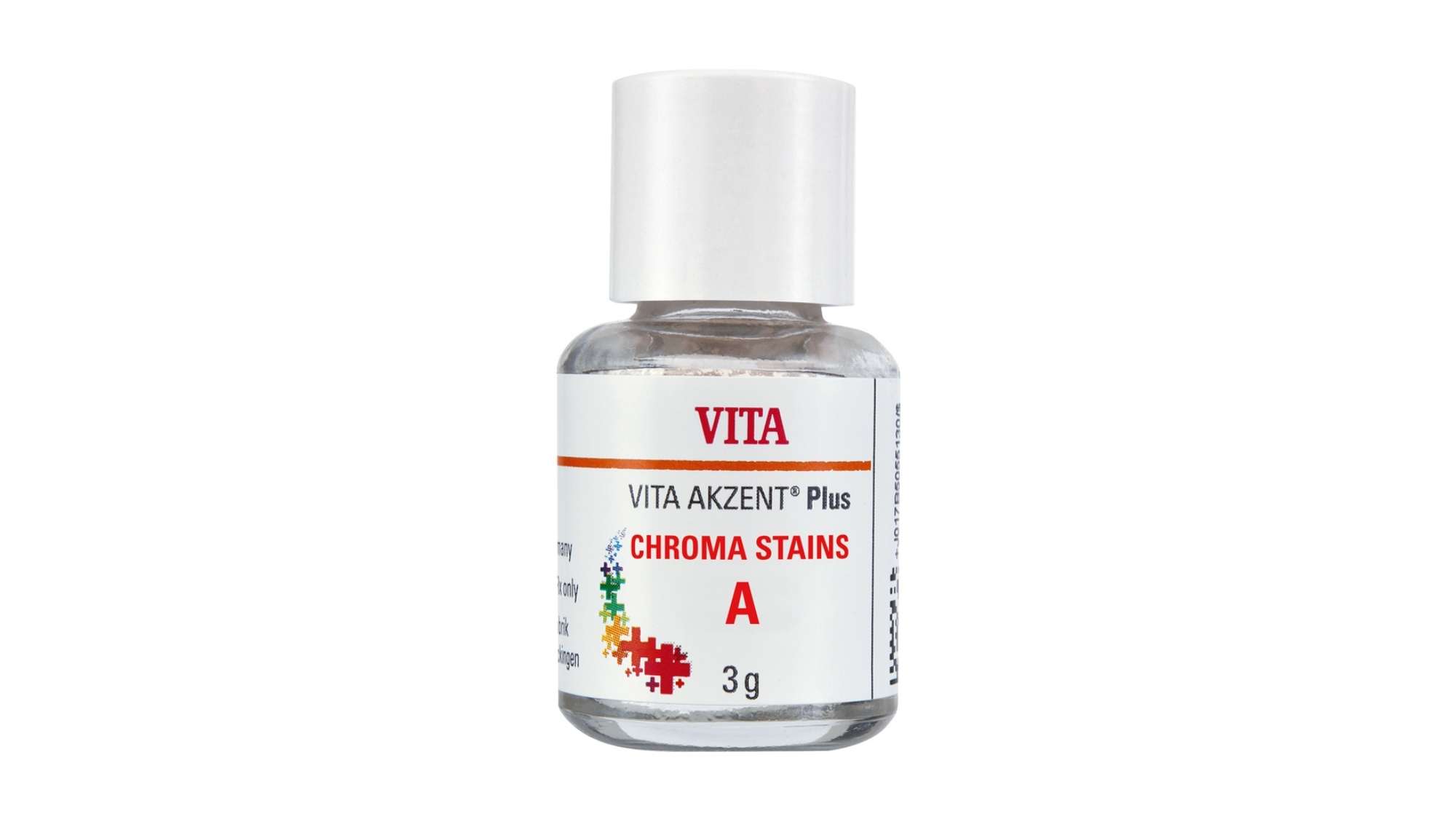 VITA AKZENT Plus CHROMA STAINS, CHROMA A, 3g (Powder) - CHARACTERIZATION - Akzent Plus