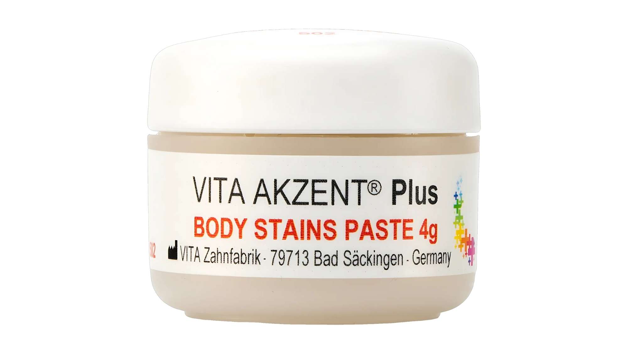 VITA AKZENT PLUS BODY STAINS PASTE, BS02, Yellow-Brown, 4g - CHARACTERIZATION - Akzent Plus