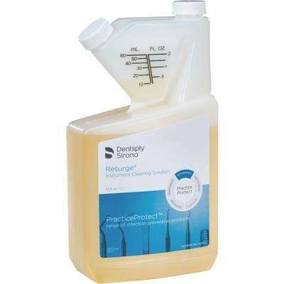 Dentsply Sirona ReSURGE Instrument Cleaning Solution 1L / 33.8oz. (makes 67 gallons). Unique