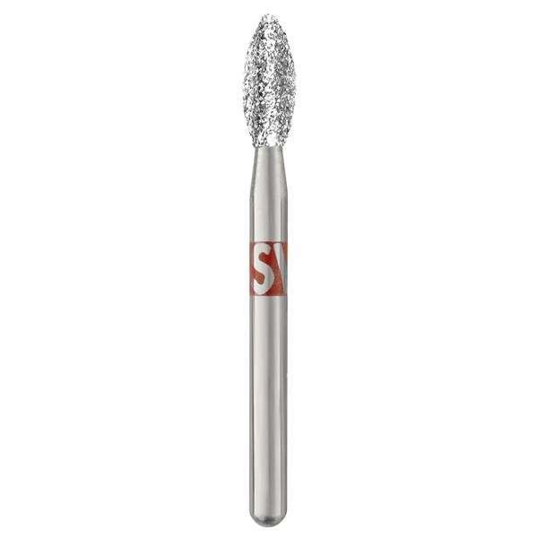SS WHITE SS-WHITE - Piranha Diamonds FG Fine Grit , Pointed Football Shaped, Single Use