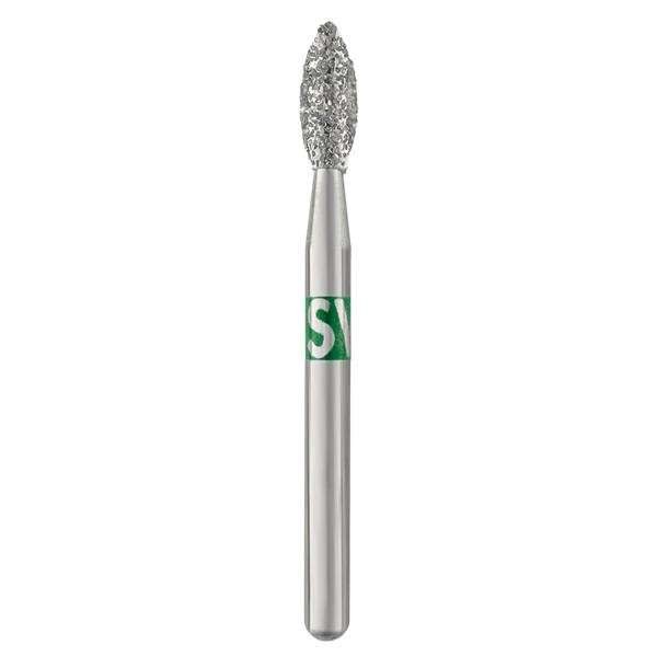 SS WHITE SS-WHITE - Piranha Diamonds FG Course Grit , Pointed Football Shaped, Single Use