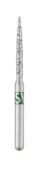SS WHITE SS-WHITE - Piranha Diamonds-Flame Coarse FG Short Shank Size 1.2mm Diameter 25pk Single Patient Use