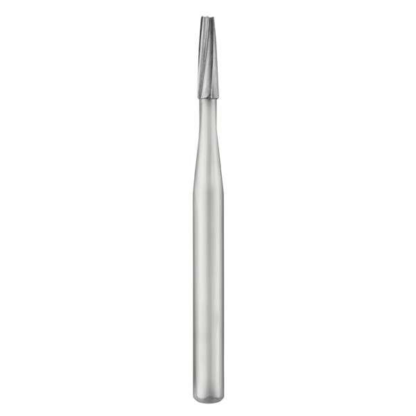 SS WHITE FG Taper Fissure Plain Carbide Bur, 100pk. Short shank, clinic