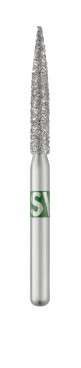 SS WHITE SS-WHITE - Piranha Diamond-Flame FG Short Shank Coarse Size 1.6mm Diameter 25pk Single Patient Use