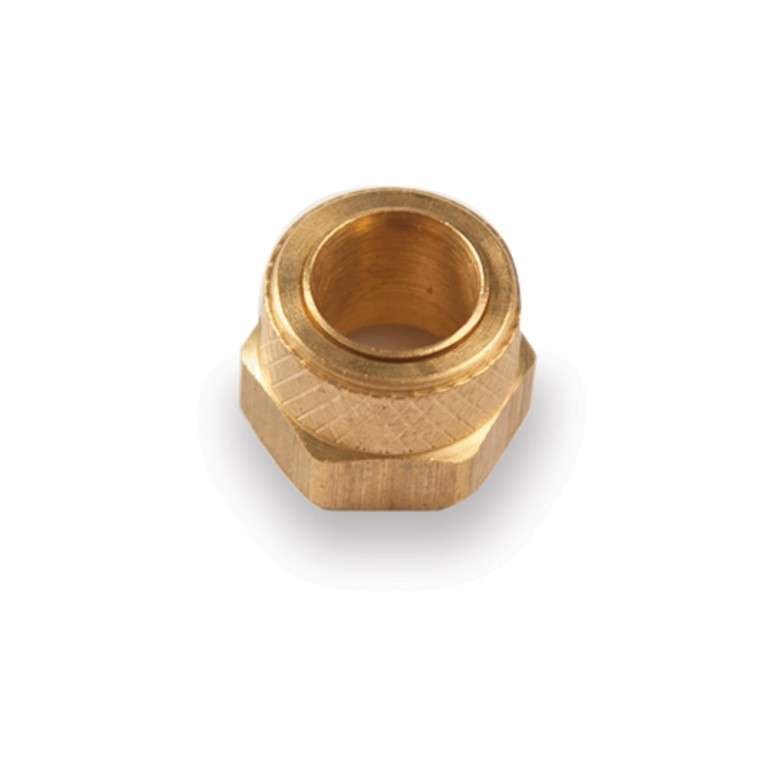 PEGASUS 1/4in Poly Nut with Brass Sleeve