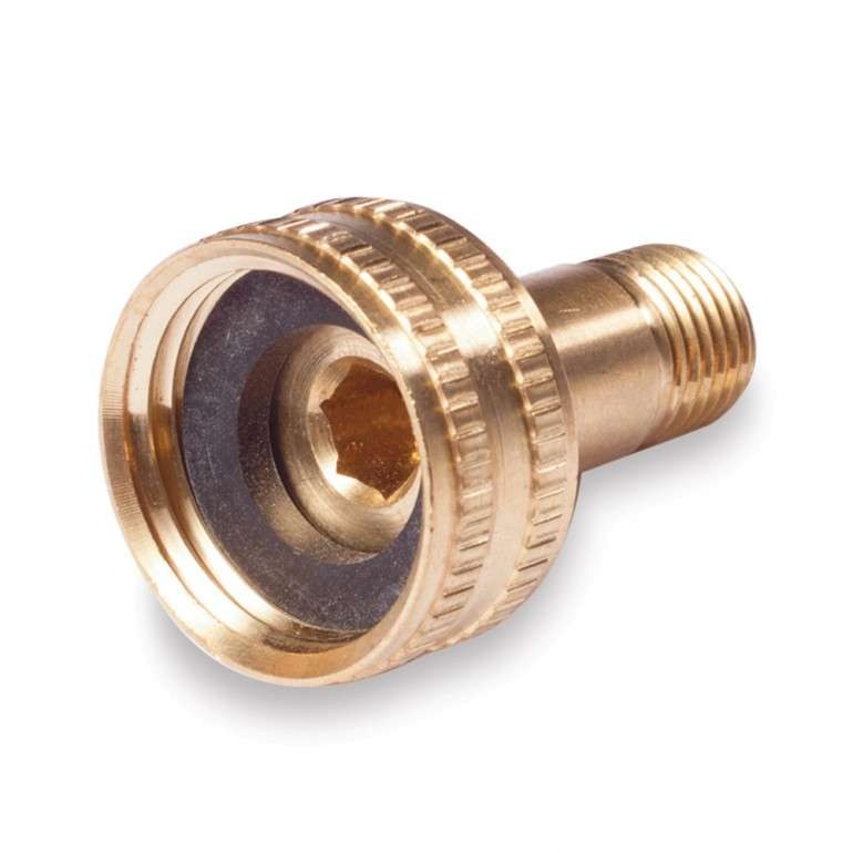 PEGASUS Swivel Connector Female Garden Hose To Male Pipe, 3/4in x 1/4in