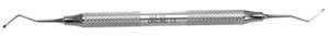 OSUNG Gingival Cord Packer GCP171, Serrated tips with a Stainless Steel Handle Flat ends