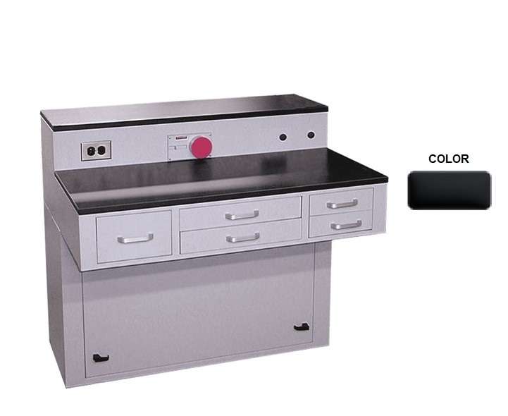 Handler Single Pedestal Charcoal - # 215SP CHARCOAL