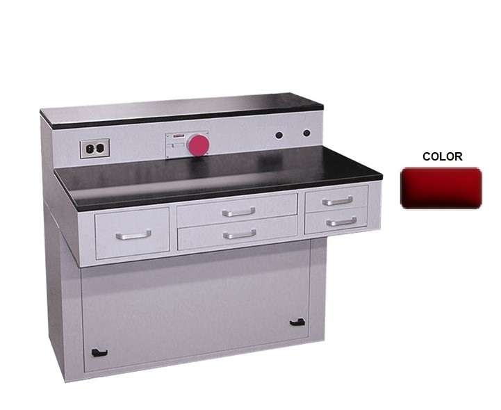Handler Single Pedestal Merlot Resis Top - # 215SP MERLOT