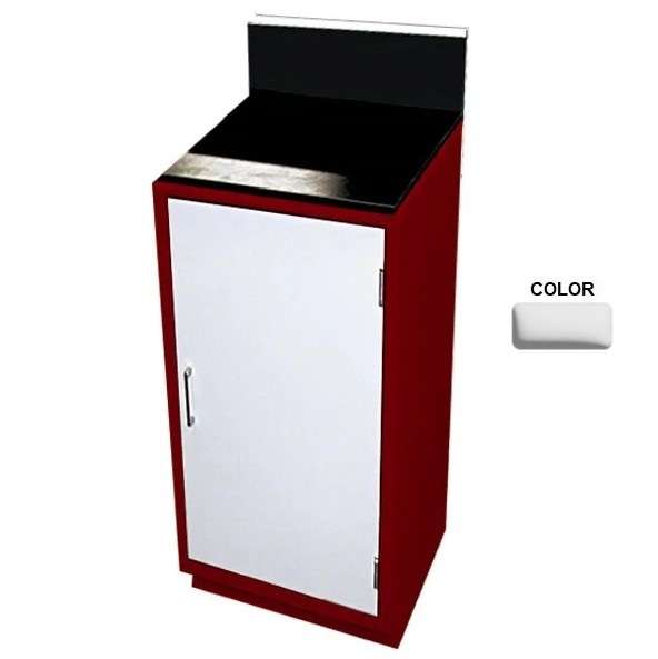 Handler Bench 1 Door 18 in Eagle White (Top Not Included) - # 245 EWHITE