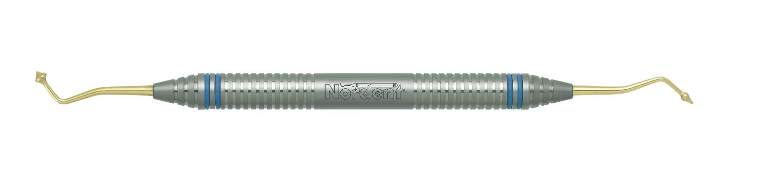 Nordent Duck-Head #28 Titanium-Coated Double End Composite Placement - #CEPFI28T