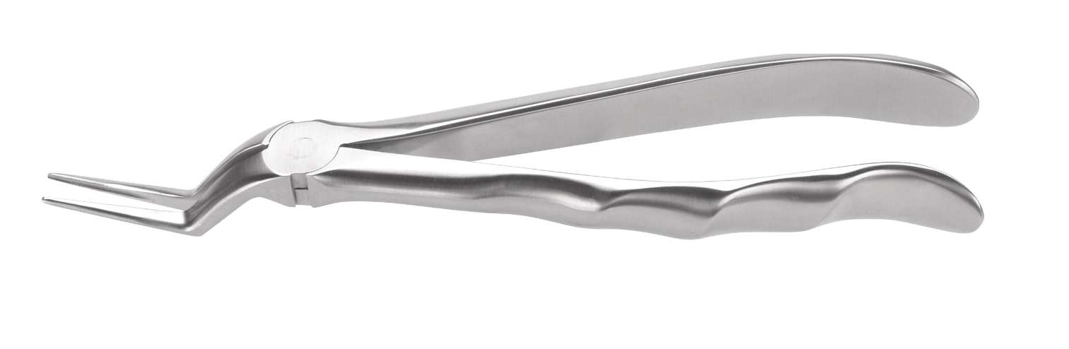 Nordent #97 Upper Roots Surgical Forceps with Extra Narrow Serrated Blades - #FE97