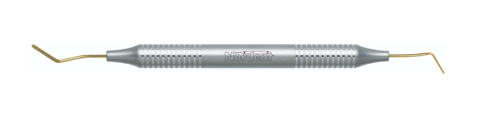 Nordent #37 Titanium-Coated Double End Paddle Composite Placement Instrument - #REPFI37T