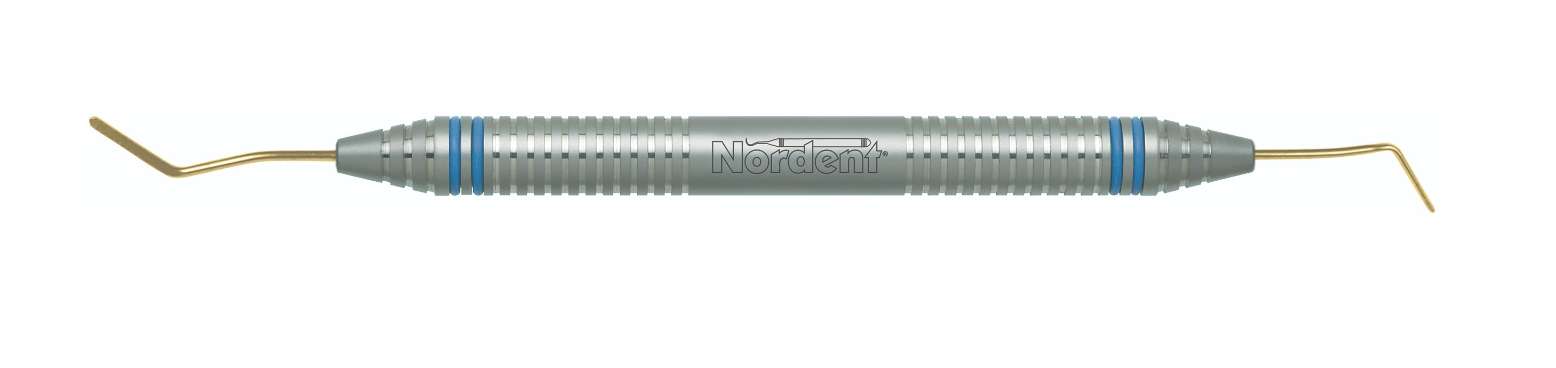 Nordent #37 Titanium-Coated Double End Paddle Composite Placement Instrument - #CEPFI37T