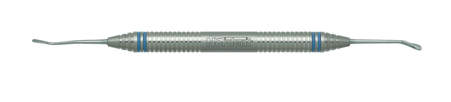 Nordent Woodson #1, Double End, Two Rounded, flared blades with blade widths - #REPFIW1