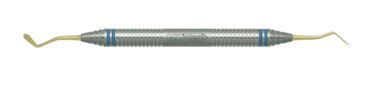 Nordent #5T Double End Paddle Composite Instrument (CP1) Titanium Nitride - #CEPFI5T