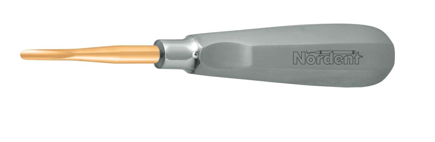Nordent #41 Heidbrink Elevator (Straight), Titanium Coated Blade with Thumb - #E41T