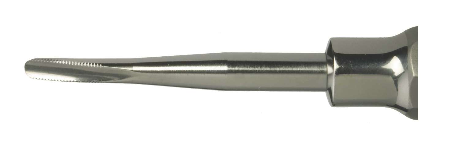Nordent #81 Modified Apexo Straight Serrated-Tip Elevator with a 3.0mm Blade - #E81SR