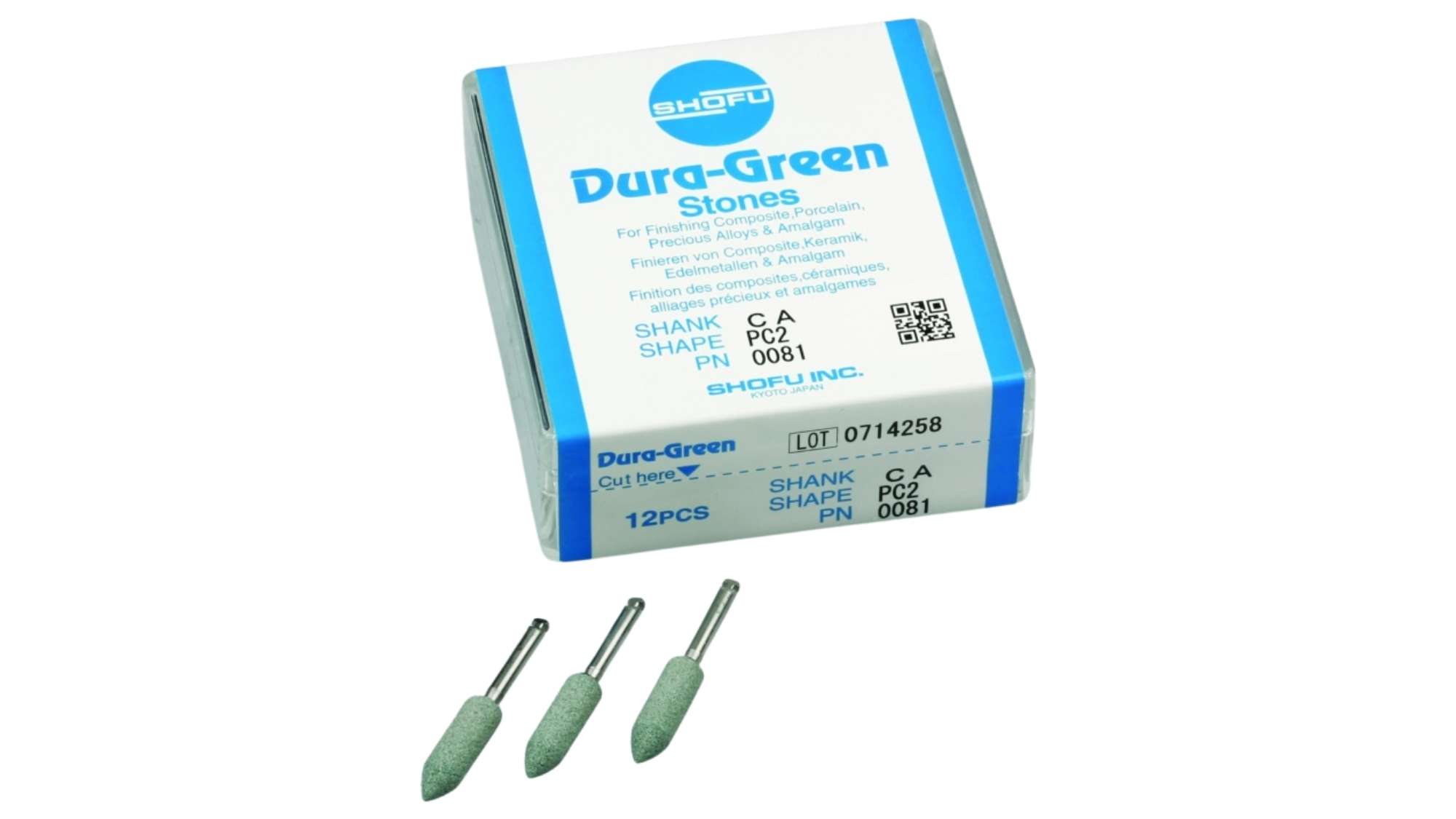 SHOFU DURA-GREEN CA PC2 (12pk)