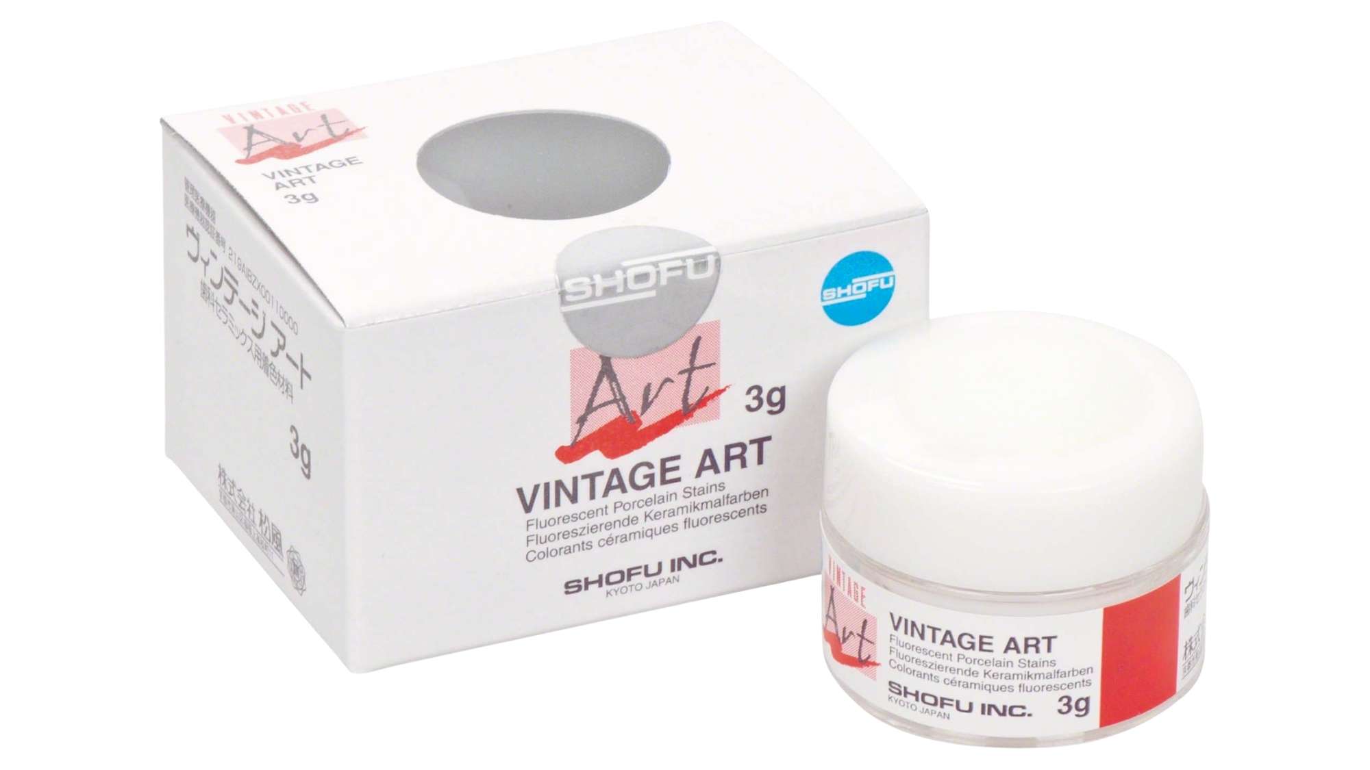 SHOFU VINTAGE ART BASE COLOR STAINS - P (Pink) 3g