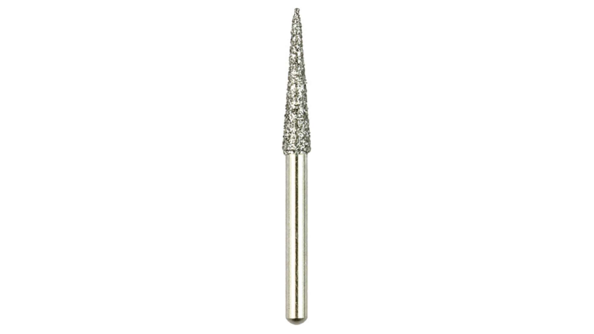 SHOFU Robot Points FG Diamonds 0852-1 Tapered Cylinder Needle (Grit: R) (length: 10.0 mm) 1pk
