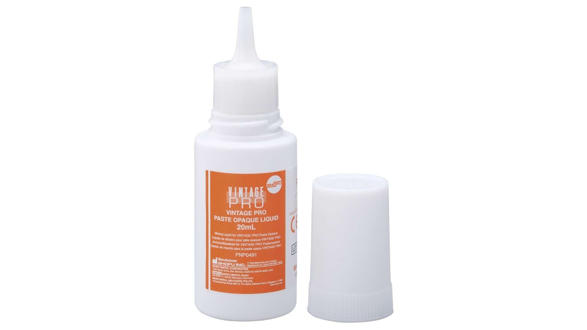 SHOFU VINTAGE PRO (PFM) PASTE OPAQUE LIQUID 20 ml