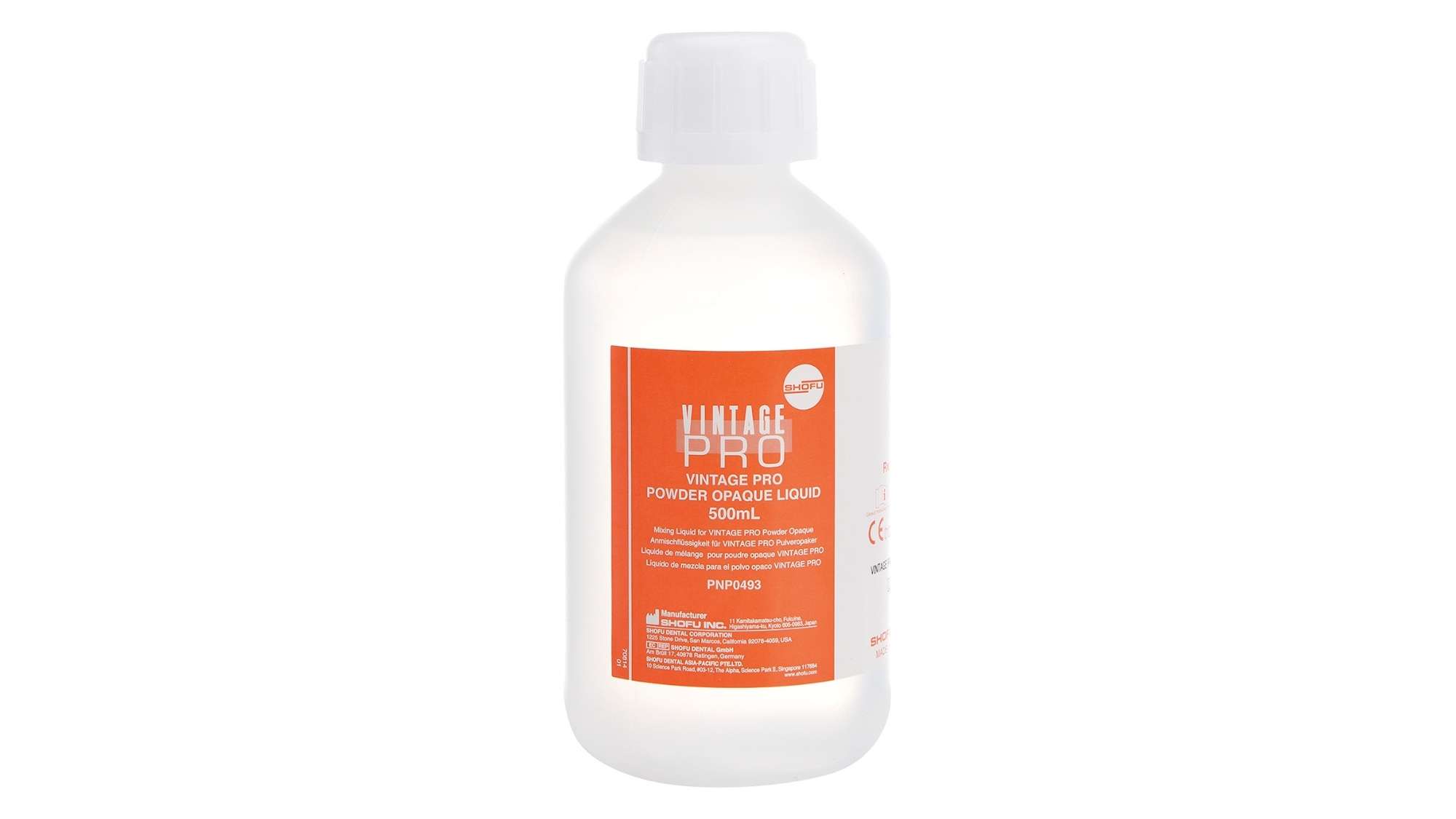 SHOFU VINTAGE PRO (PFM) POWDER OPAQUE LIQUID (500 ml)