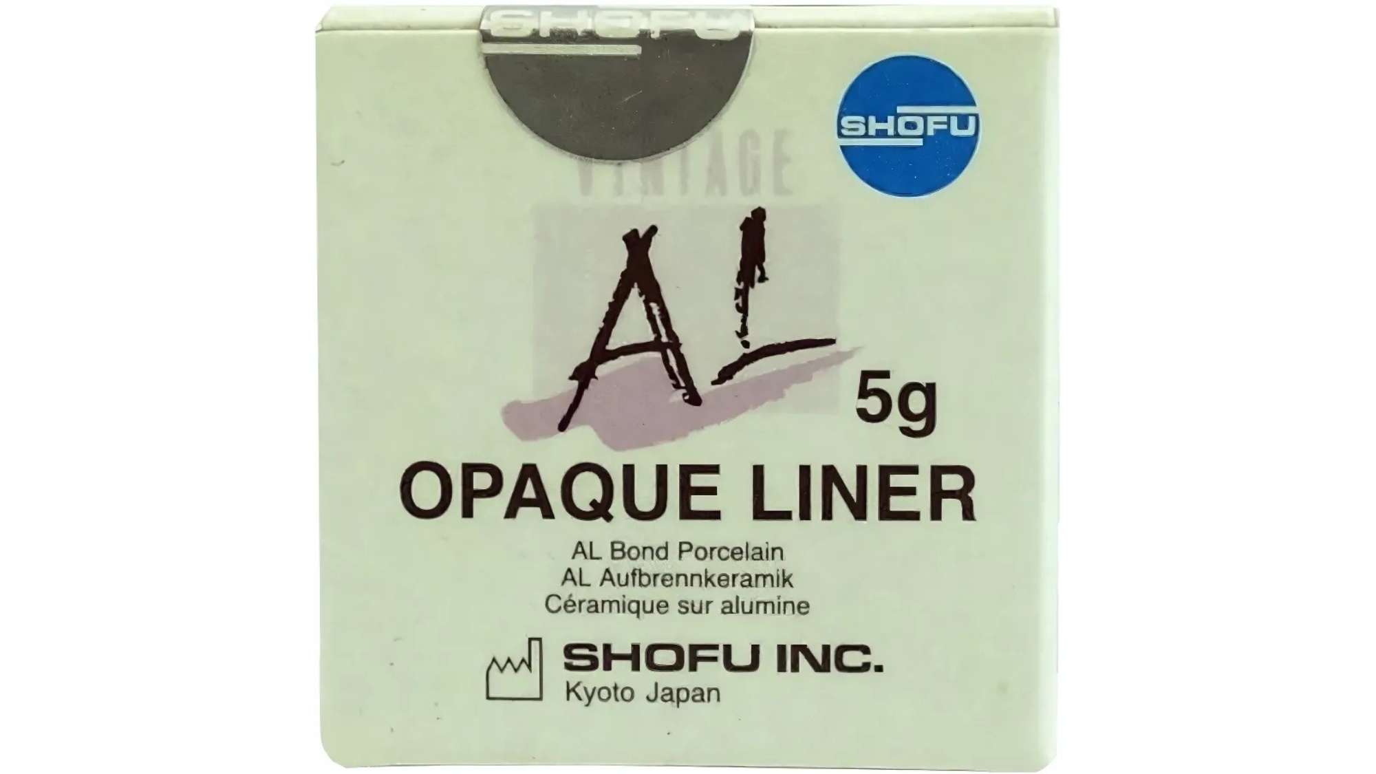 SHOFU Vintage AL Opaque Liner A2O 5gr #8102 #8102 Porcelana para Alumina