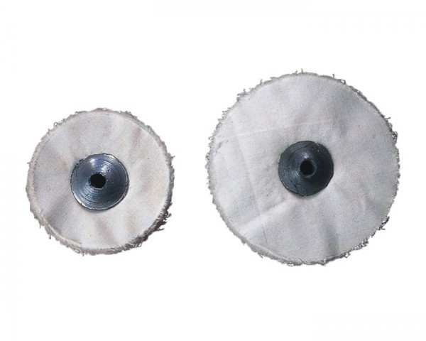 Keystone Industries Lead Center Muslin Buffs, 4in x 36ply lead center for rigidity, 12