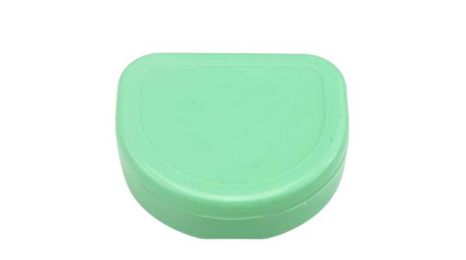 Keystone Industries High-Gloss Ortho Box - GREEN, 120pk. 3/4in deep. Orthodontic retainer