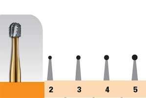 Keystone Industries Prehma Round Carbide Burs . 2 FG (Friction Grip). Ideal for initial entry