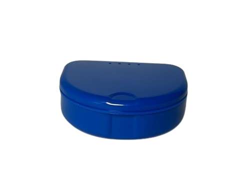 Keystone Industries DARK BLUE High Gloss Retainers Boxes - 0.75 inches depth - 12pk - mfr #9575135