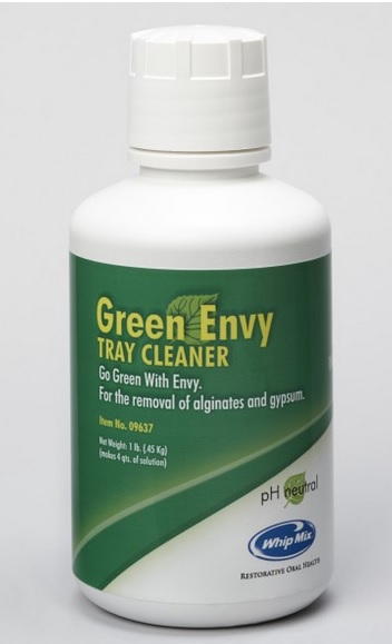 Whip Mix GREEN Envy Tray Cleaner 1#Jar