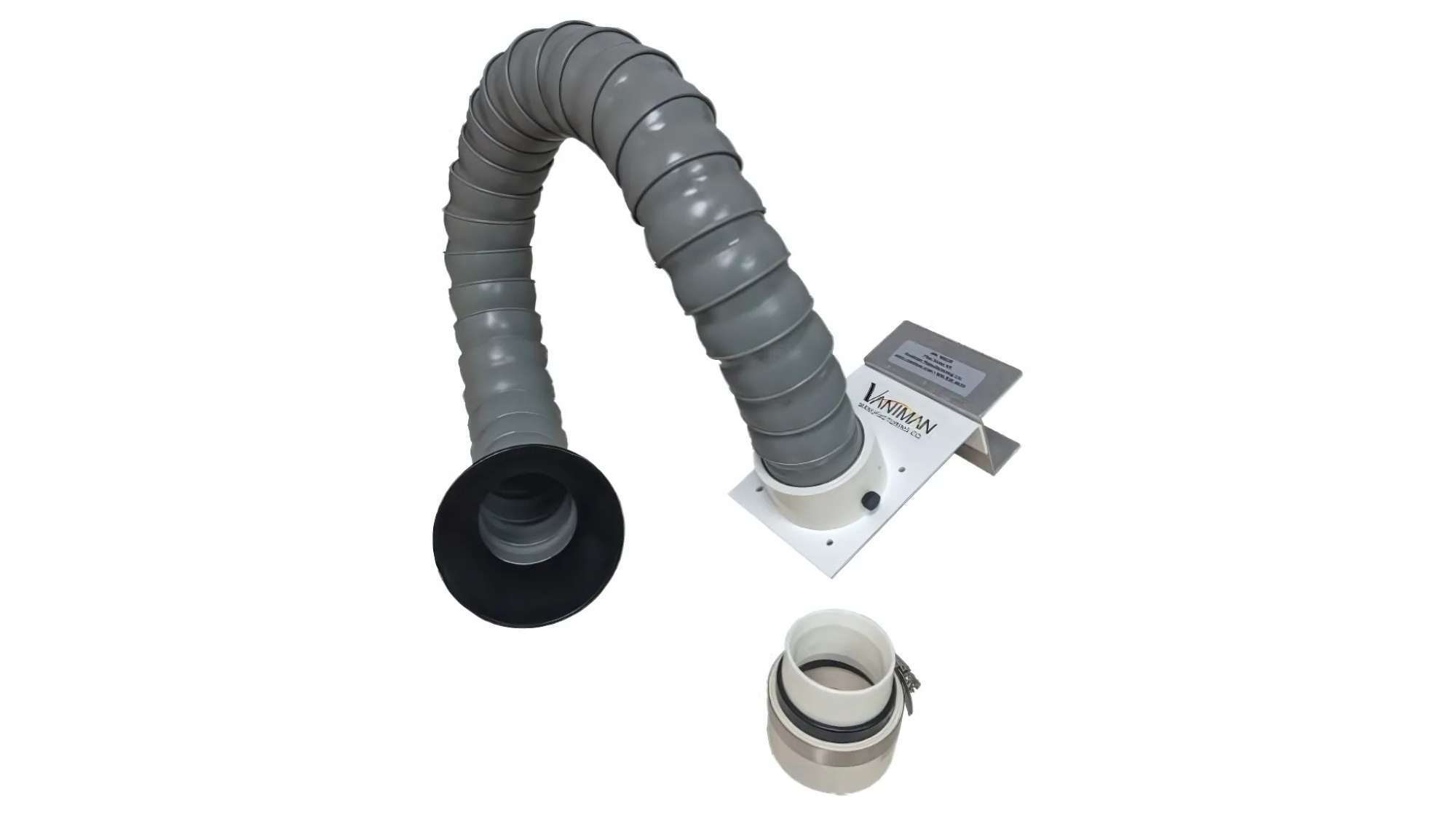 Vaniman Flex Hose Kit - 3 Ft. (incl. Bracket and 21/2” Hose Adpt.)- Dust Collection Accessories - Each #96026