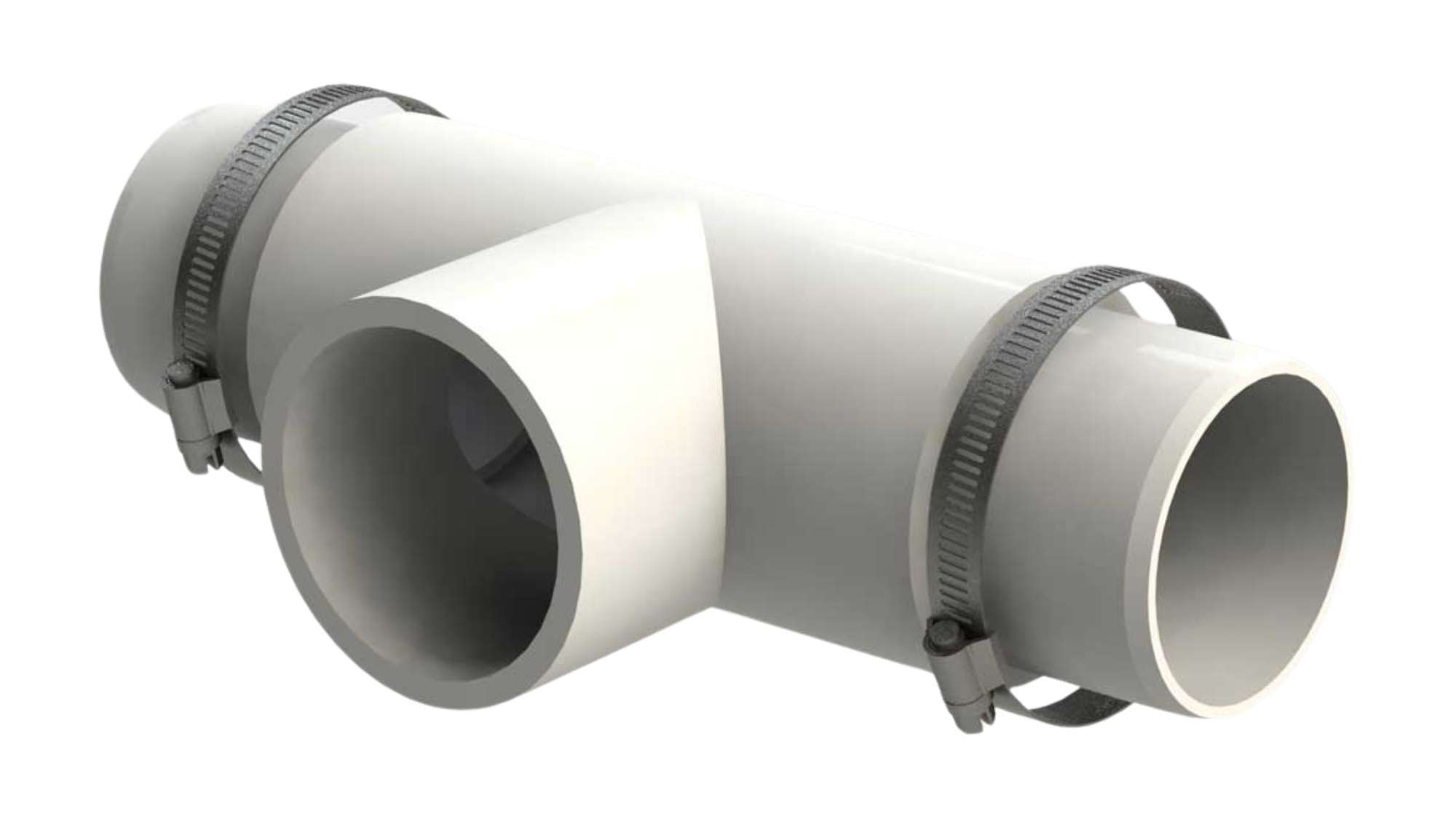 Vaniman Large Accumulator Tee (3in Hose)- Adapters - #Vmc-1031
