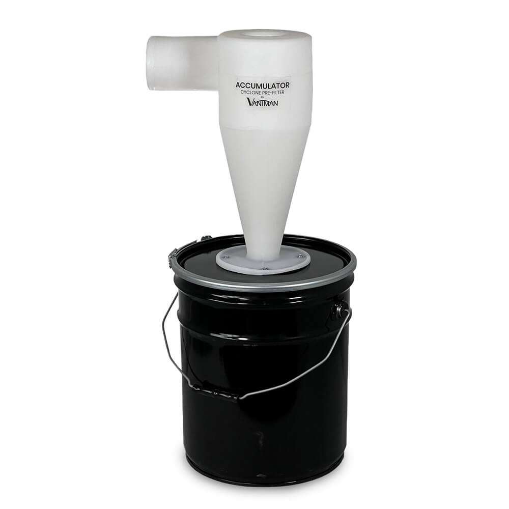 Vaniman Large Accumulator w/ 5 gallon bucket