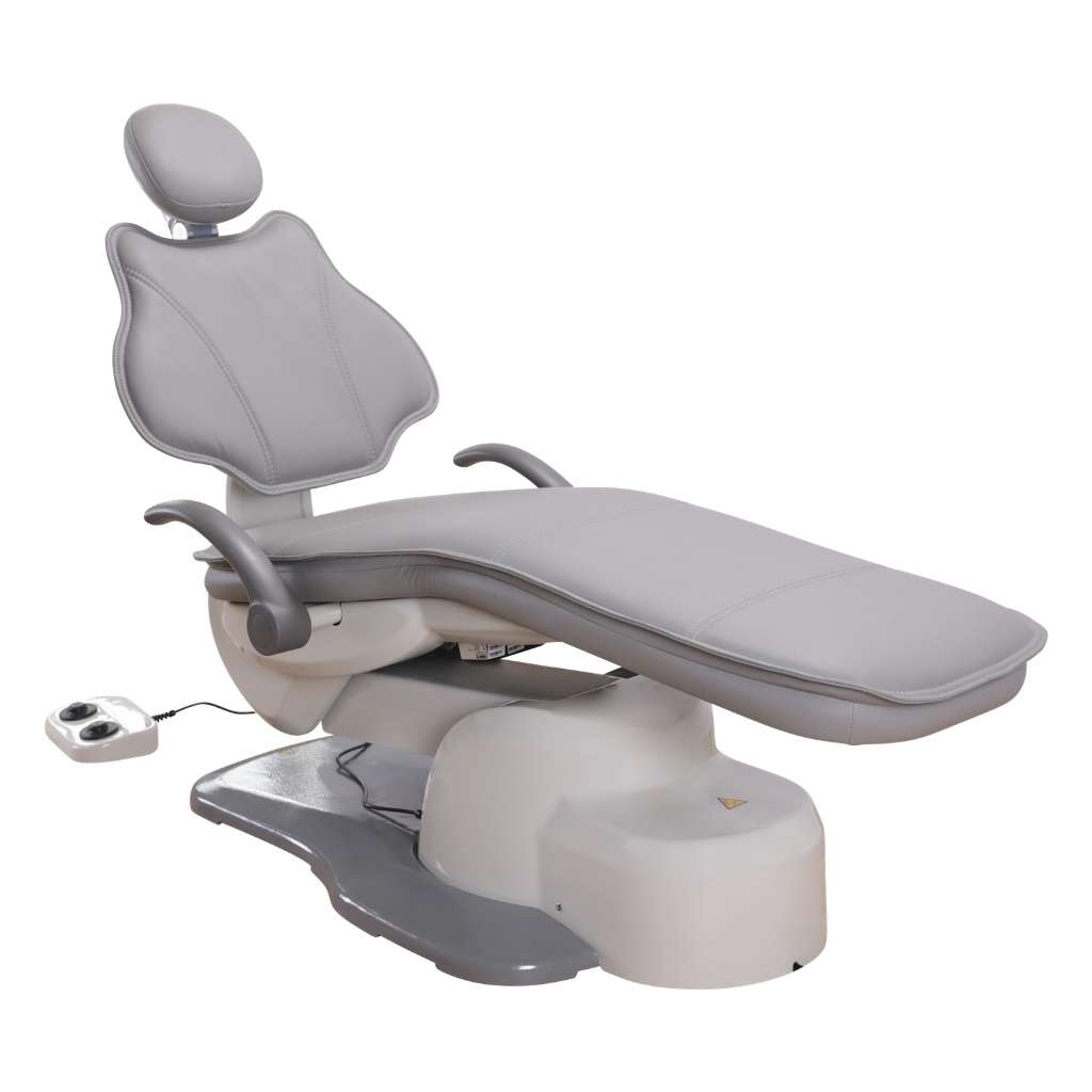Flight Dental Systems Systems A6-E Hybrid Hydraulic Electromechanical Patient Chair, Memory Foam Upholstery, 5-Year Warranty