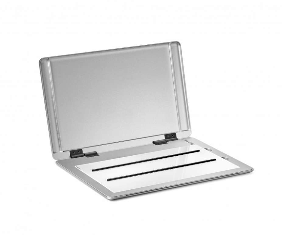 Smile Line SlimPad PRO Porcelain Tray WHITE - WHITE glass slab 15100-BW #15100-BW
