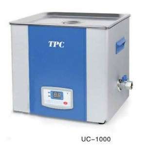 TPC Dental TPC - UC1000 Ultrasonic Cleaner 10 Qt 110v (with Drain- Timer and Metal Basket)