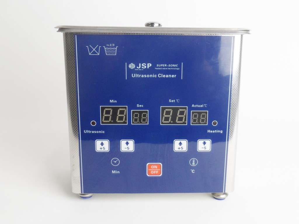 Ecco JSP Digital Ultrasonic Cleaner -600ml - 0.7lts/ 0.25gal Stainless steel - 110vol ts- Heater included - 50wats consumption - Digital control