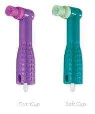 Pac-Dent ProAngle Plus Prophy Angles with SOFT GREEN CUPS, 144pk . 100% latex-free cups