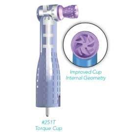 Pac-Dent ProAngle Plus Prophy Angles with Torque Lavender Cups, Package of 500. Features