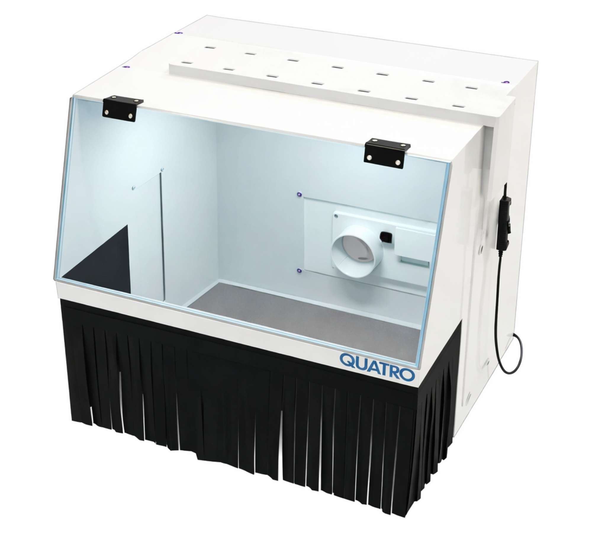 Quatro LED ClearView Basic with ASV - # 2-0058-0022 - Illuminated WorkBench Containment Box / Workstation