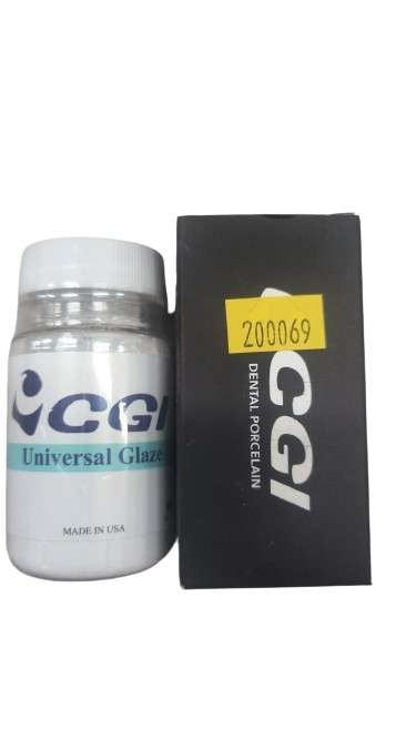 CGI LF Low Temp Glaze 30grs - Excellent for Lithium disilicate and Zirconia - Works over high temp and low temp Ceramics / Glasses - Pressed or Mi