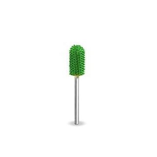 SABURRTOOTH Carbide Bur Coarse BALL NOSE (GREEN ) shape - 3/32 inch shank 2.35mm std hp - SABURRTOOTH #KB32718