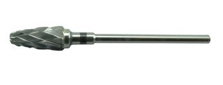 84-TXC  Cone Diamond Cut SC Super Coarse  - BLACK Tungsten Carbide Burs 3/32 Hp Shank - #BK274-60 Y274-60