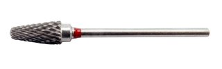 47-F  Med Cone Diamond Cut Fine RED Tungsten Carbide Burs- HP 3/32 Shank - #RD290 R194-60