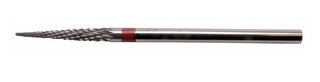 41-PF  Needle Cone  - Diamond Cut Fine - RED Tungsten Carbide Burs - HP - 3/32 Shank - #RD230 L023FC #L023FE CX-489F.HP.