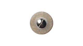 ATTRITOR - Mounted Diamond Disc Full Face Double Side 0.15mm thickness x 13mm Diameter AM13D15