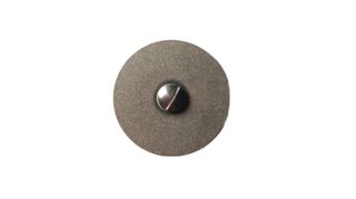 ATTRITOR - Mounted Diamond Disc Full Face Double Side 0.15mm thickness x 22mm Diameter Am22D15